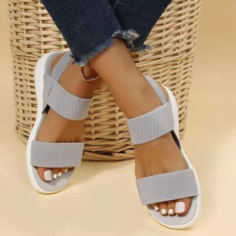 Zavando – Orthopädische Keil-Hill-Sandalen für extra Komfort