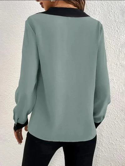Zavando – Elegante Business Bluse für Damen