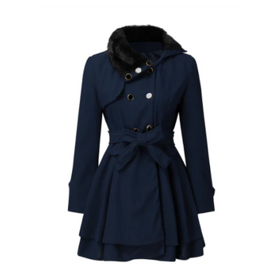 Damen Stylischer Gürtel Trenchcoat | Anspruchsvoller Flair