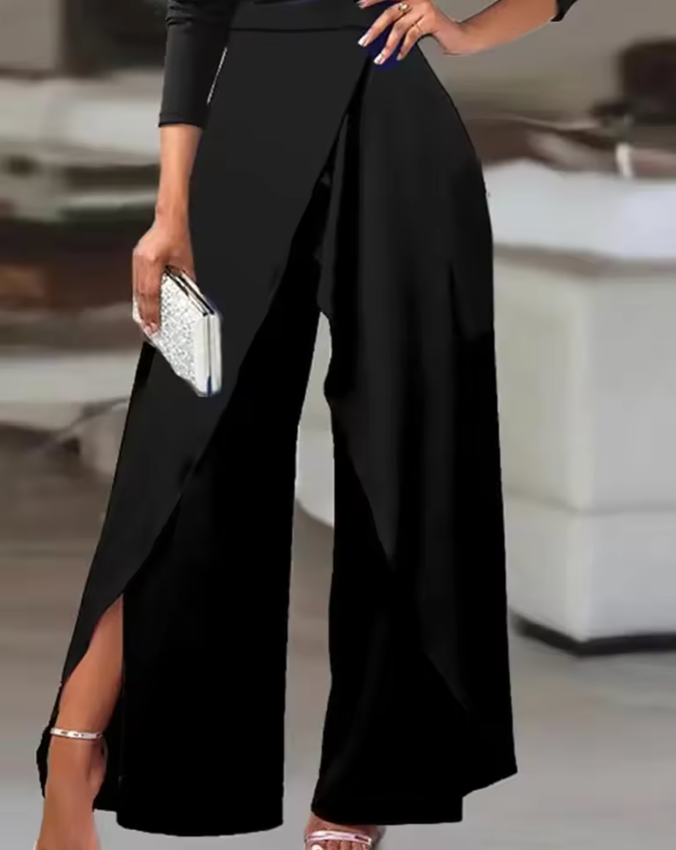 Zavando – Raffinierter schulterfreier Jumpsuit