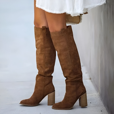 Knielange Stiefel Für Damen | Schick