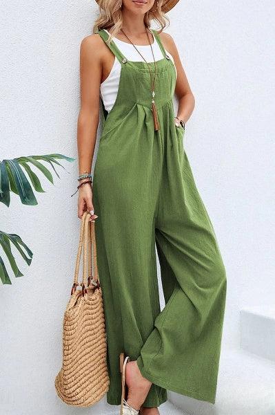 Zavando – Stylischer Overall mit weitem Bein