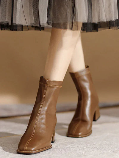 Klassische Stiefel Für Damen | Mit Reissverschluss