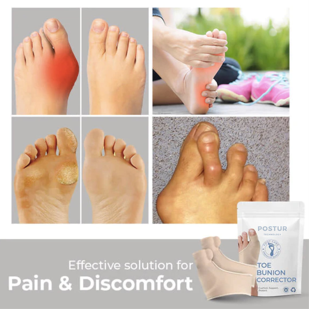 Hallux Valgus Corrector 2.0 – korrigierende Unterstützung – Schmerzlinderung – bequem – Wanduhr