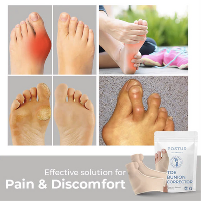 Hallux Valgus Corrector 2.0 – korrigierende Unterstützung – Schmerzlinderung – bequem – Wanduhr