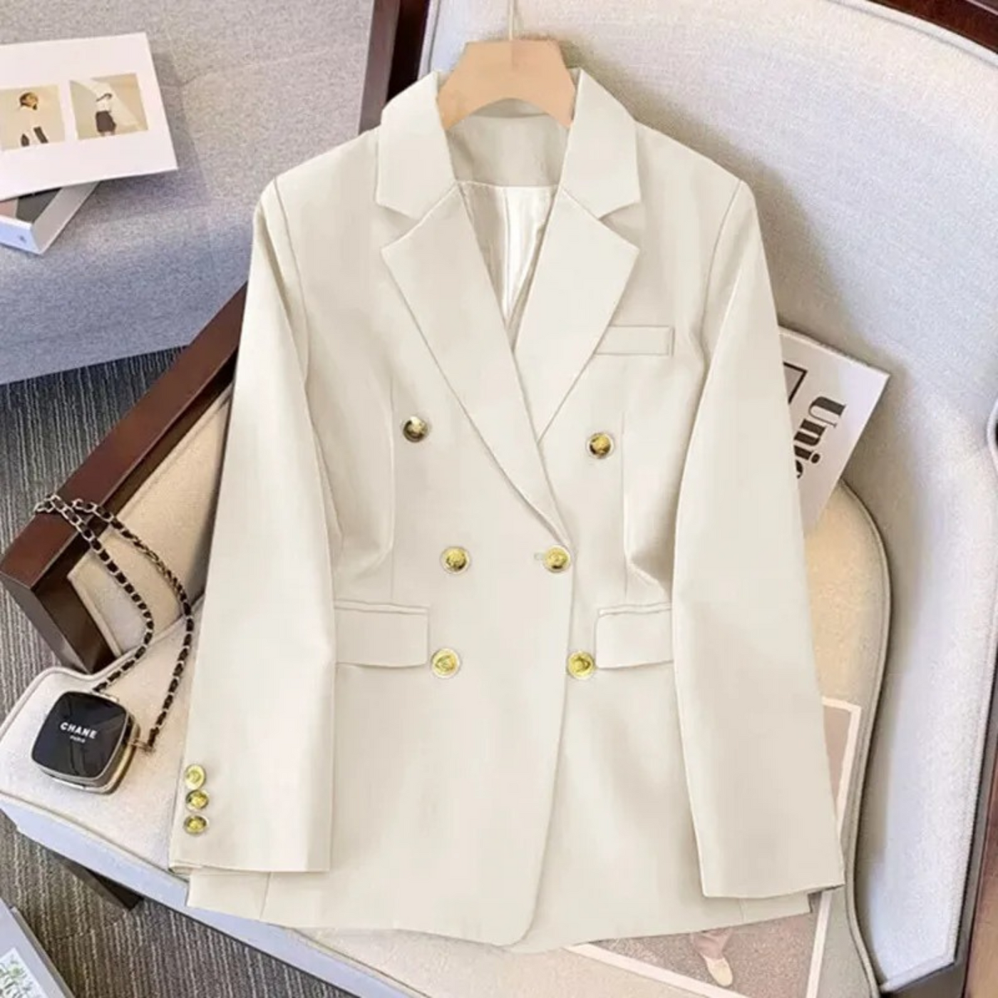 Zweireihiger Blazer für Damen