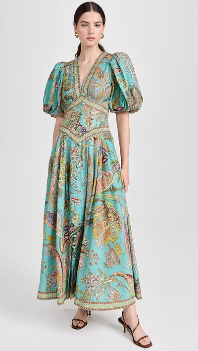 Zavando – Paisley Print Kleid