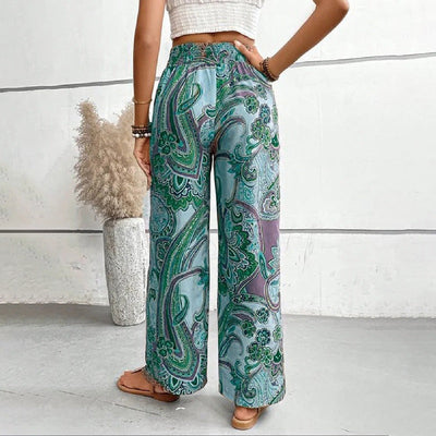 Zavando – Damen Strandhose mit weitem Bein