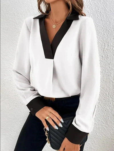 Zavando – Elegante Business Bluse für Damen