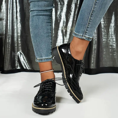 Damenschuhe Im Vintage Stil | Schnürschuhe