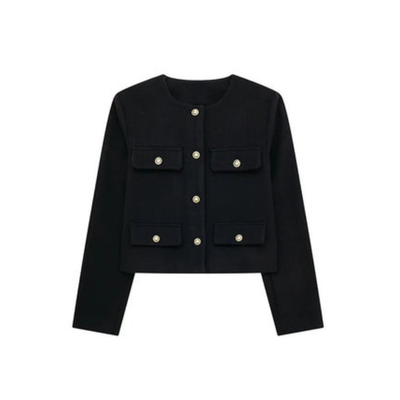 Damen Langarmjacke Vintage | Button Down