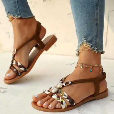 Flache, Bequeme Sandalen Für Damen | Slingback