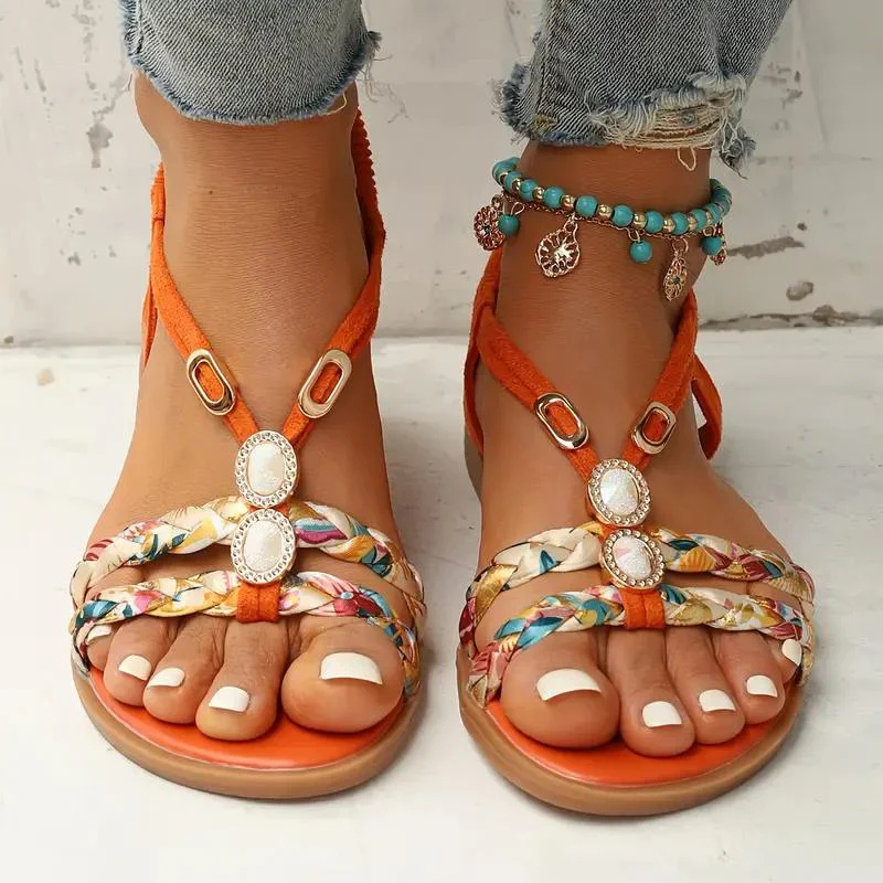 Flache, Bequeme Sandalen Für Damen | Slingback
