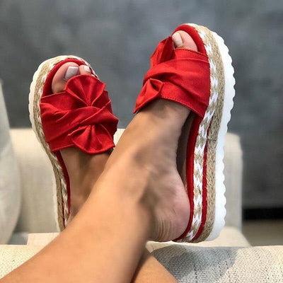 Zavando – Orthopädische Sandalen mit Schleifen-Design
