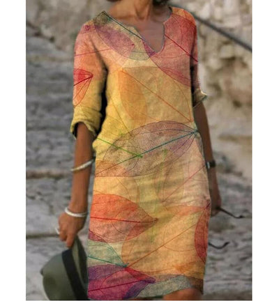 Zavando – Stilvolles Kleid mit Print