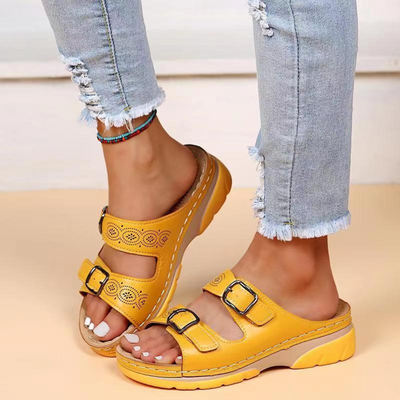 Lässige Schlupfsandalen Für Damen | Schnalle