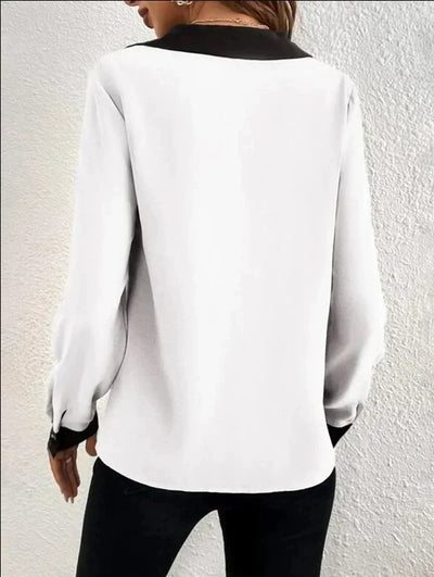 Zavando – Elegante Business Bluse für Damen