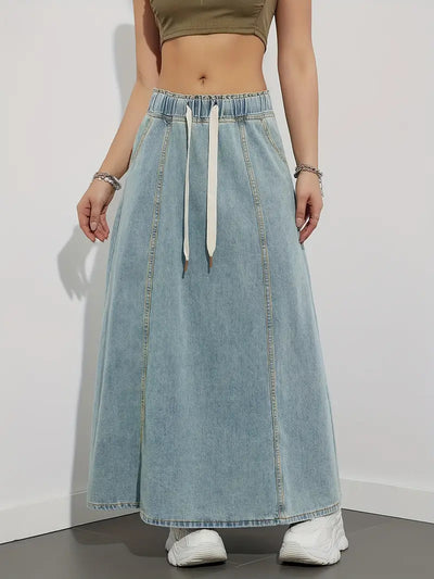 Zavando – Maxi-Jeansrock