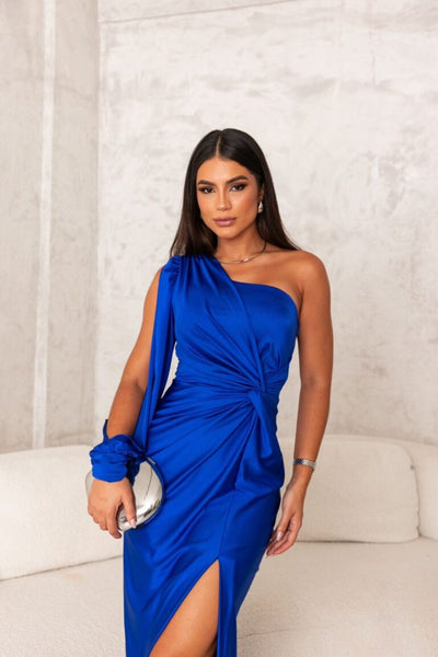 Elegantes Abendkleid Mit Einer Schulter Für Damen