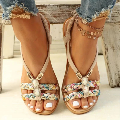 Flache, Bequeme Sandalen Für Damen | Slingback
