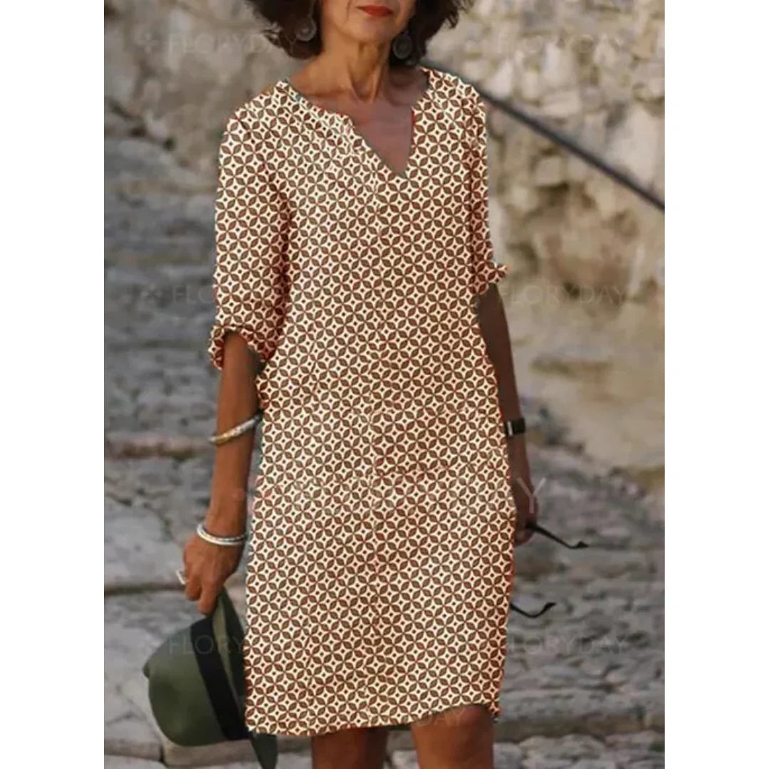 Bedrucktes Sommerkleid Für Damen | Mini