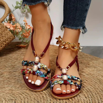 Flache, Bequeme Sandalen Für Damen | Slingback