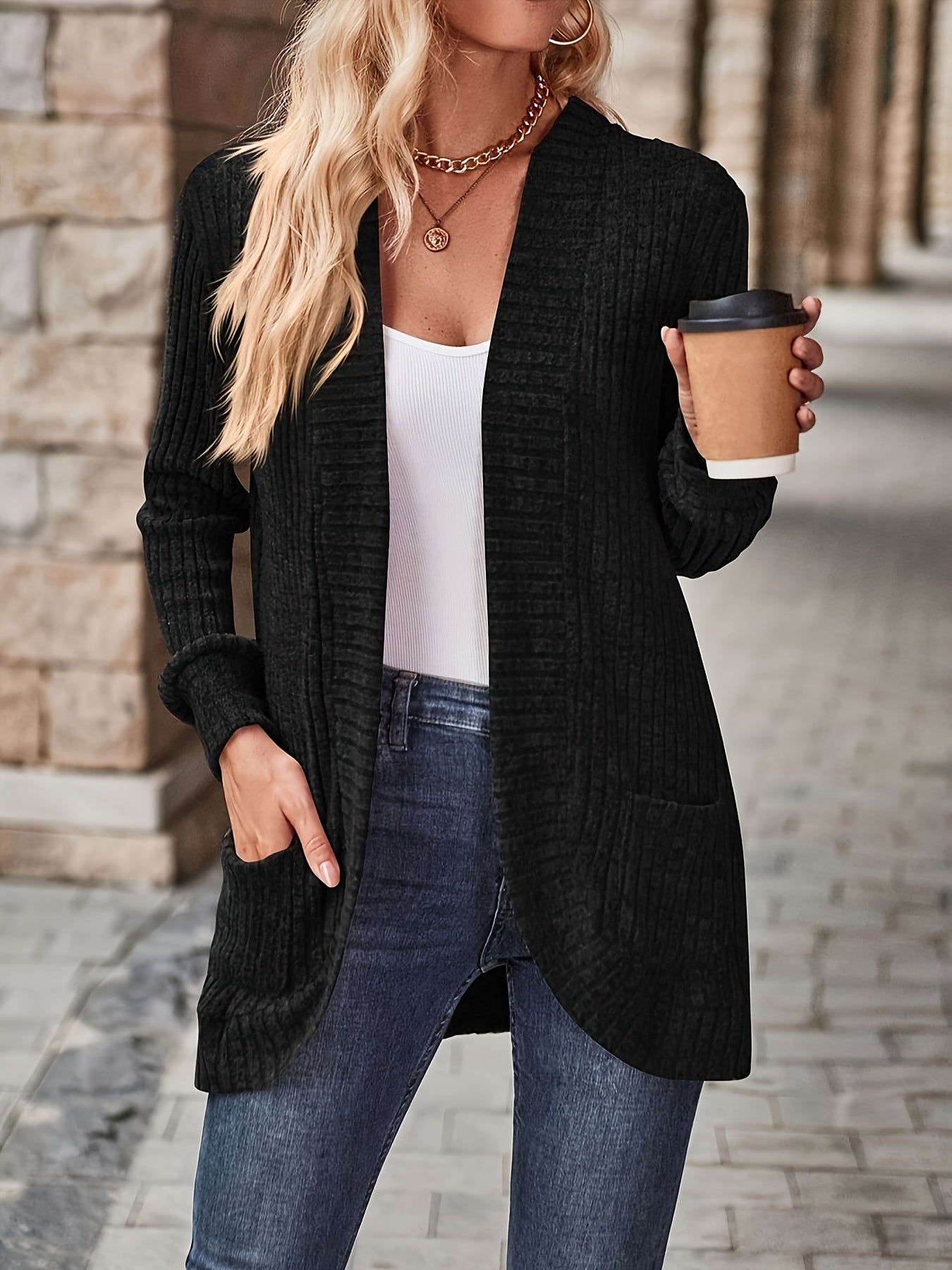 Zavando| Chic & Cozy Long-Sleeve Top- Müheloser Stil trifft auf ultimativen Komfort