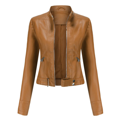 Wasserdichte Kurze Jacke Für Damen | Langarm