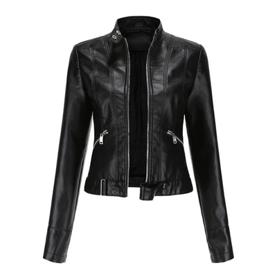Wasserdichte Kurze Jacke Für Damen | Langarm