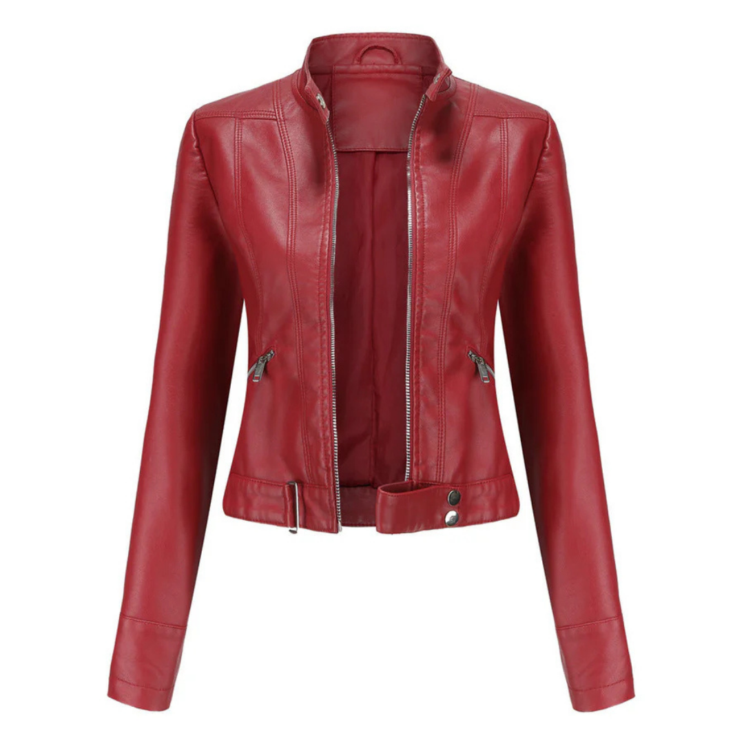 Wasserdichte Kurze Jacke Für Damen | Langarm