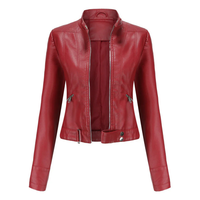 Wasserdichte Kurze Jacke Für Damen | Langarm