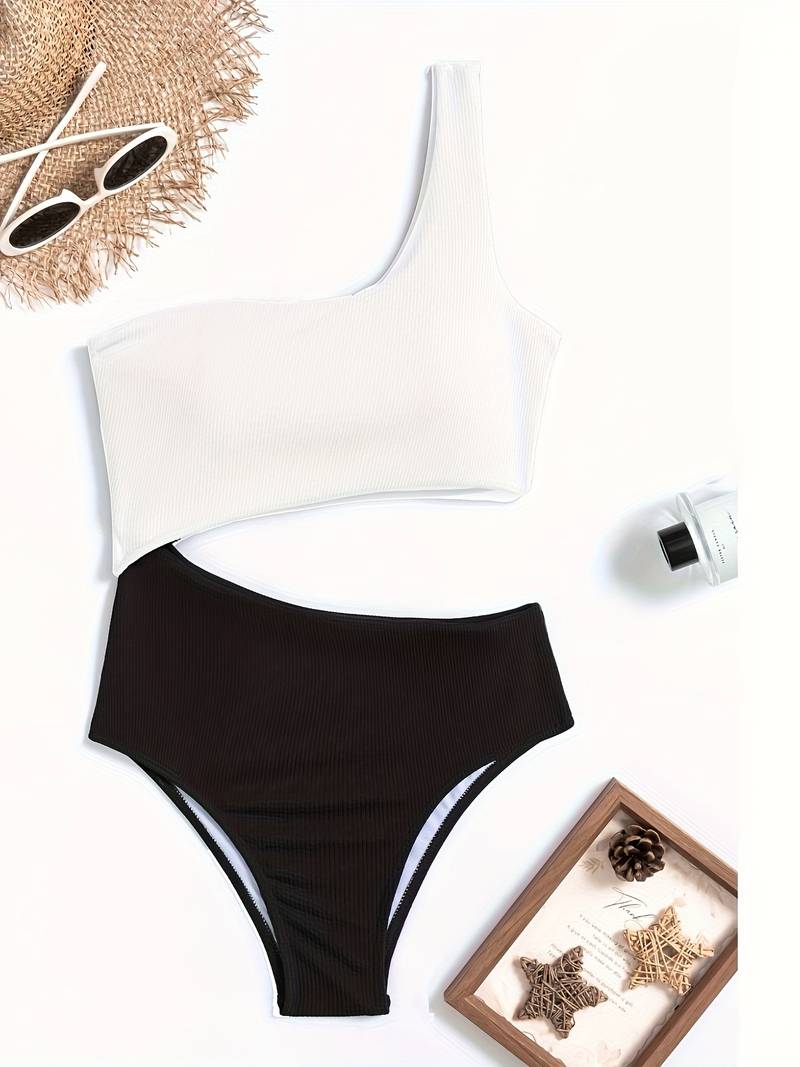 Zavando – Stylisches und sexy One-Shoulder-Bikini-Set