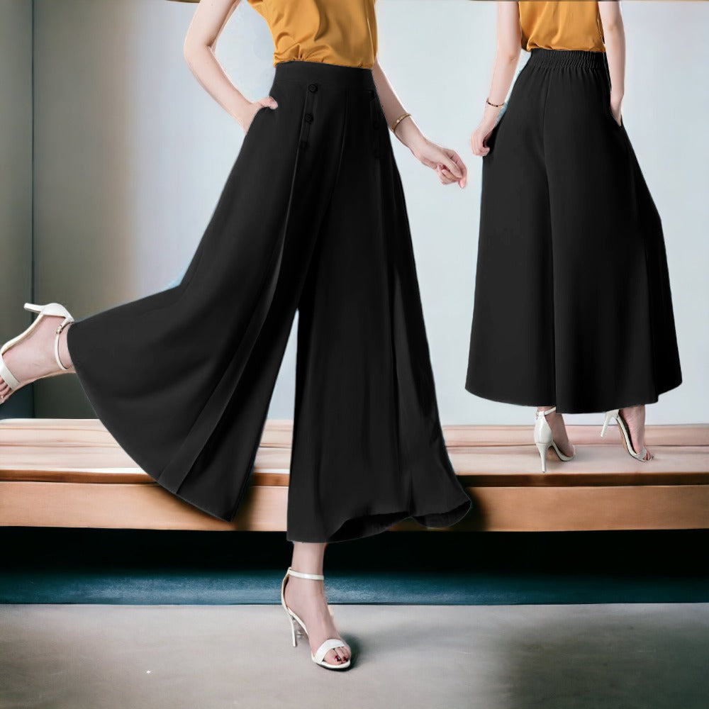 Zavando – Luftige Weite Damenhose