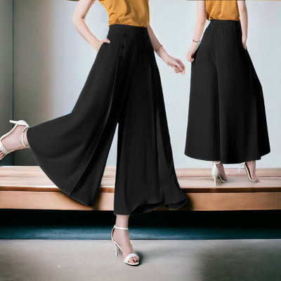 Zavando – Luftige Weite Damenhose