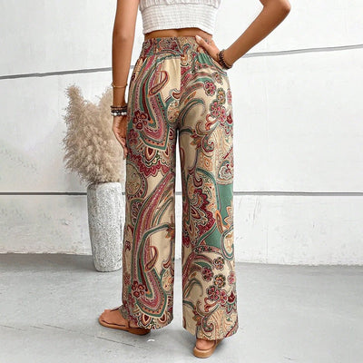 Zavando – Damen Strandhose mit weitem Bein
