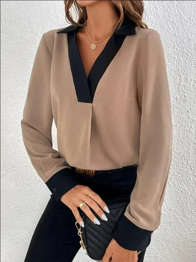 Zavando – Elegante Business Bluse für Damen