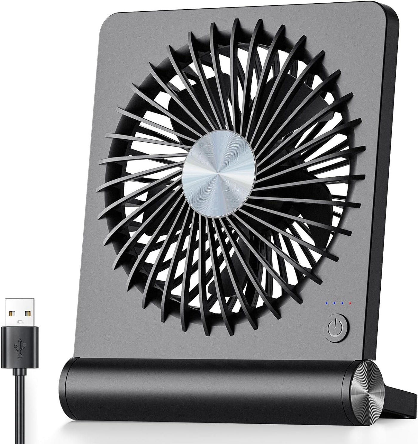 Starker Wind, ultraleiser kleiner Tischventilator