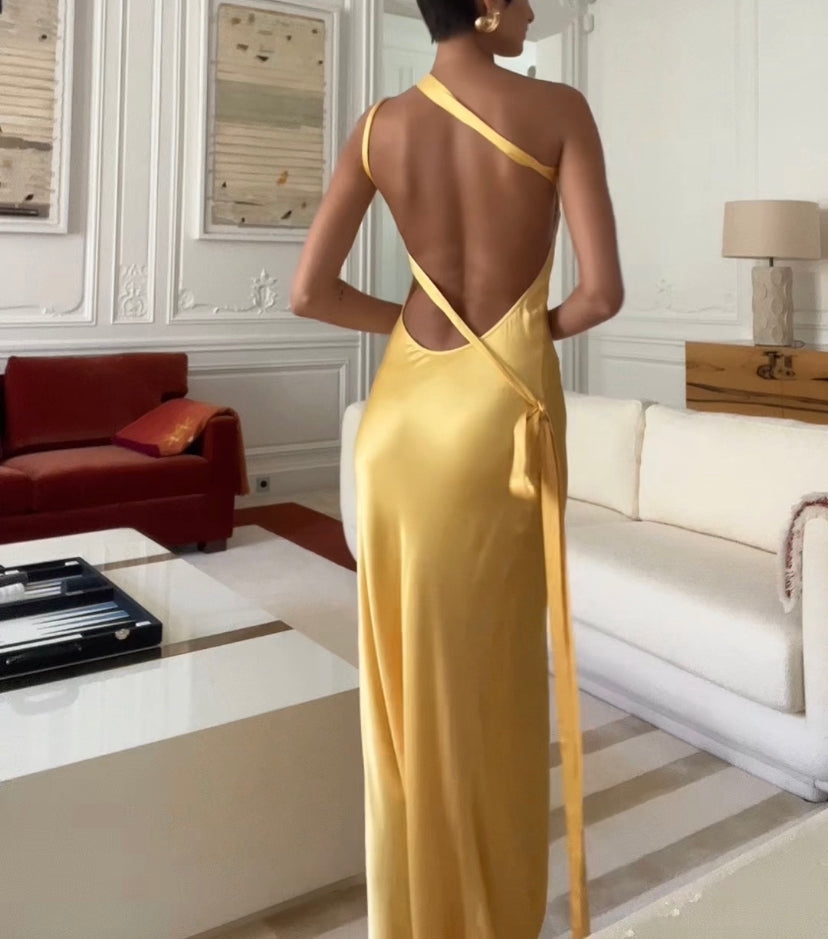 Zavando - Off-Shoulder-Kleid mit Schnürdetails