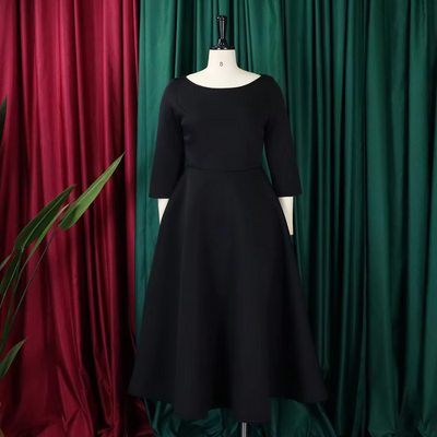 Elegantes Damen Hochzeitsgastkleid | Midi
