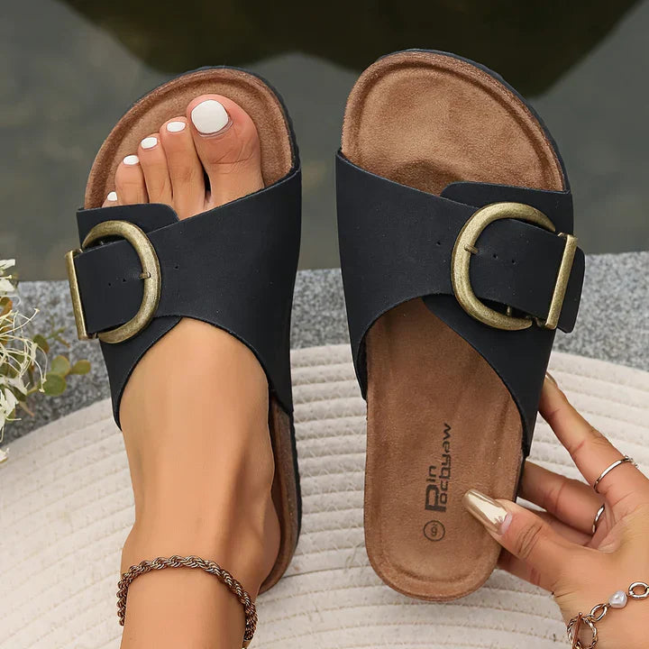 Zavando – Stylische Slip-On-Sandalen