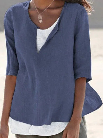 Lässige Lagenbluse Für Damen | Sommer