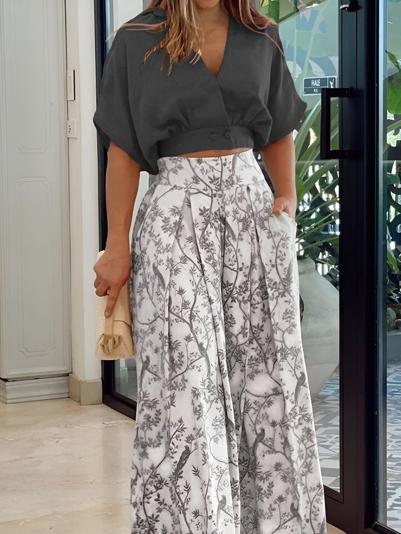 Zavando – Zweiteiliges Sommeroutfit für Frauen