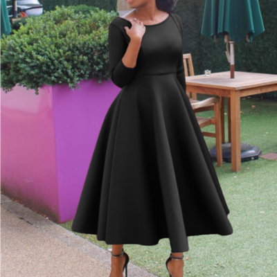 Elegantes Damen Hochzeitsgastkleid | Midi