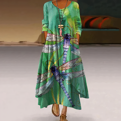 Zavando - Elegantes Baumwollkleid