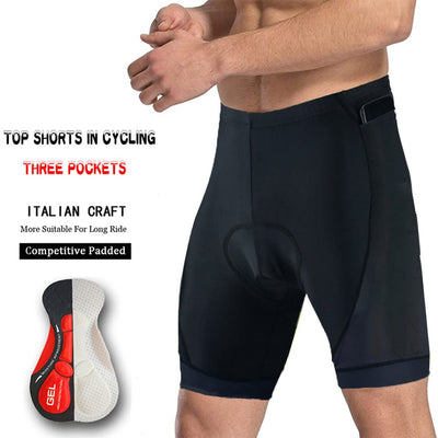 Radsport Silikon Gepolsterte Schnell-Trocknende Radsport Shorts