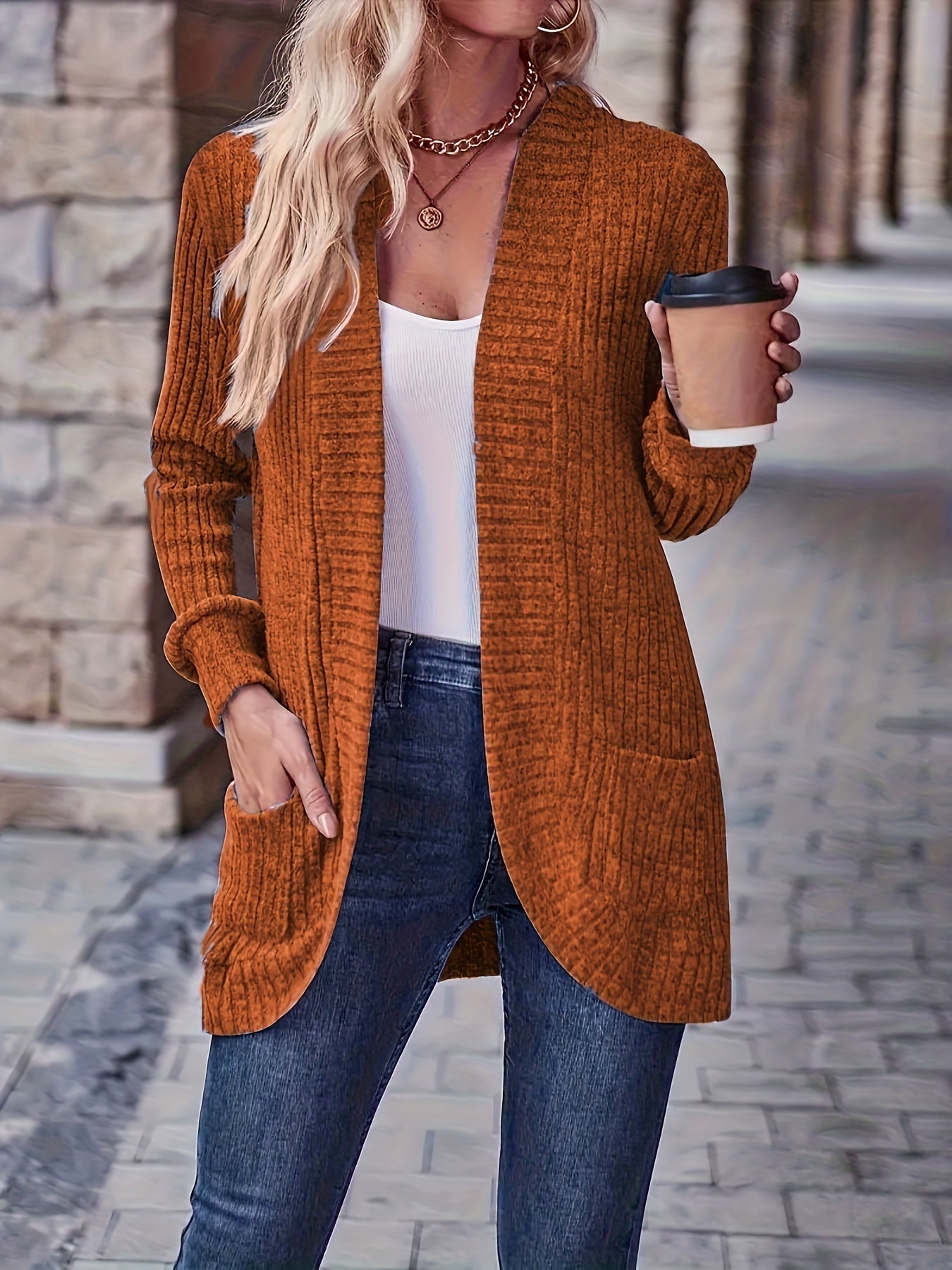 Zavando| Chic & Cozy Long-Sleeve Top- Müheloser Stil trifft auf ultimativen Komfort