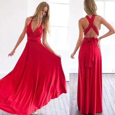Zavando – Vielseitiges Infinity-Maxikleid