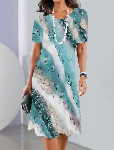 Zavando – Damen Retrokleid