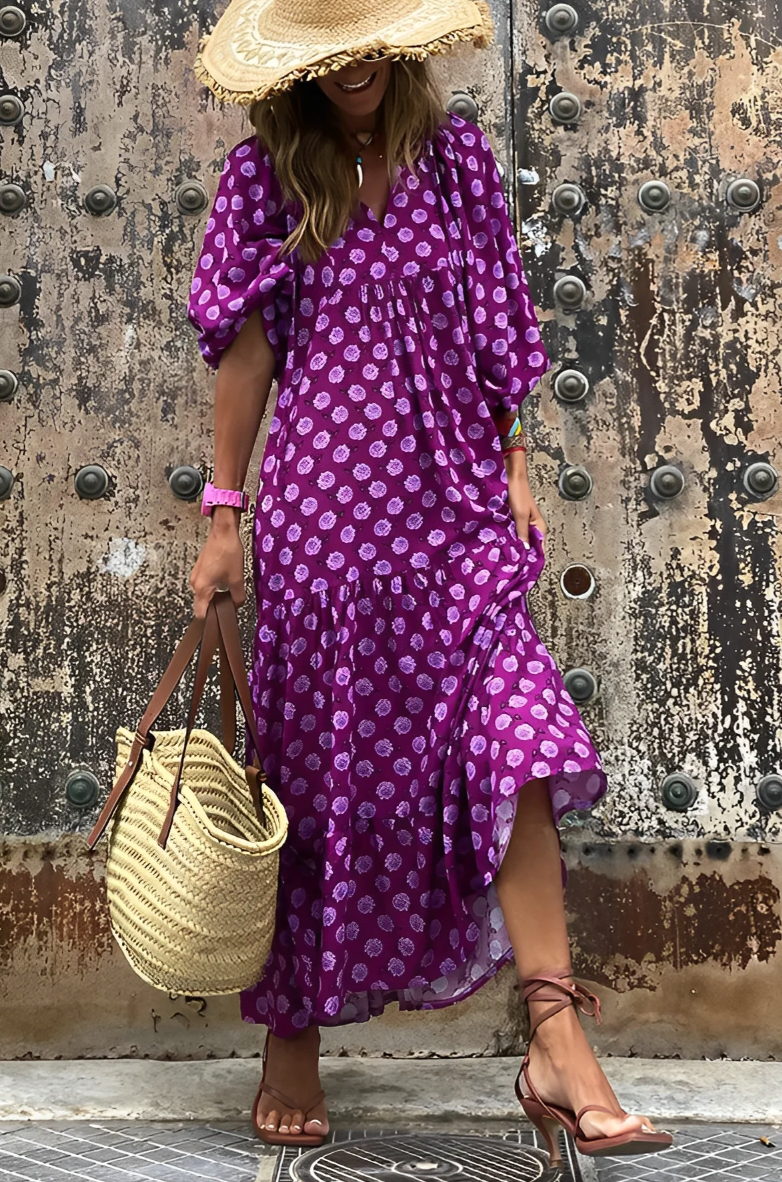 Zavando - Langes Maxi Kleid für den Sommer