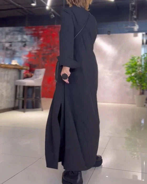 Zavando- Schickes bequemes langes Kleid